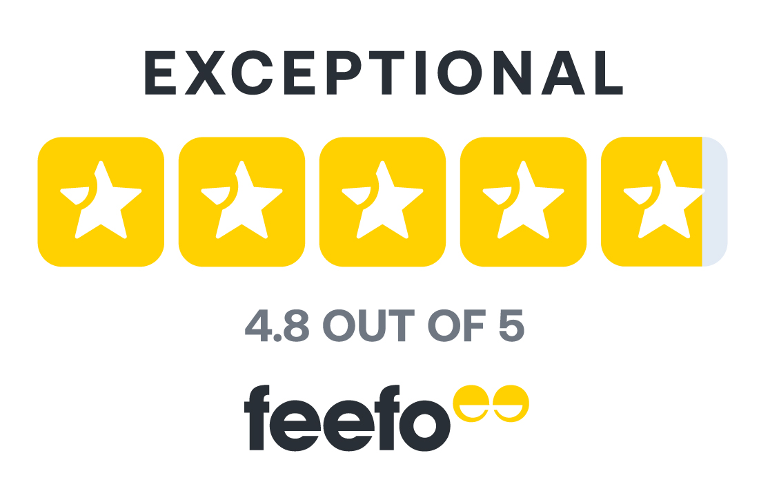 Feefo rating