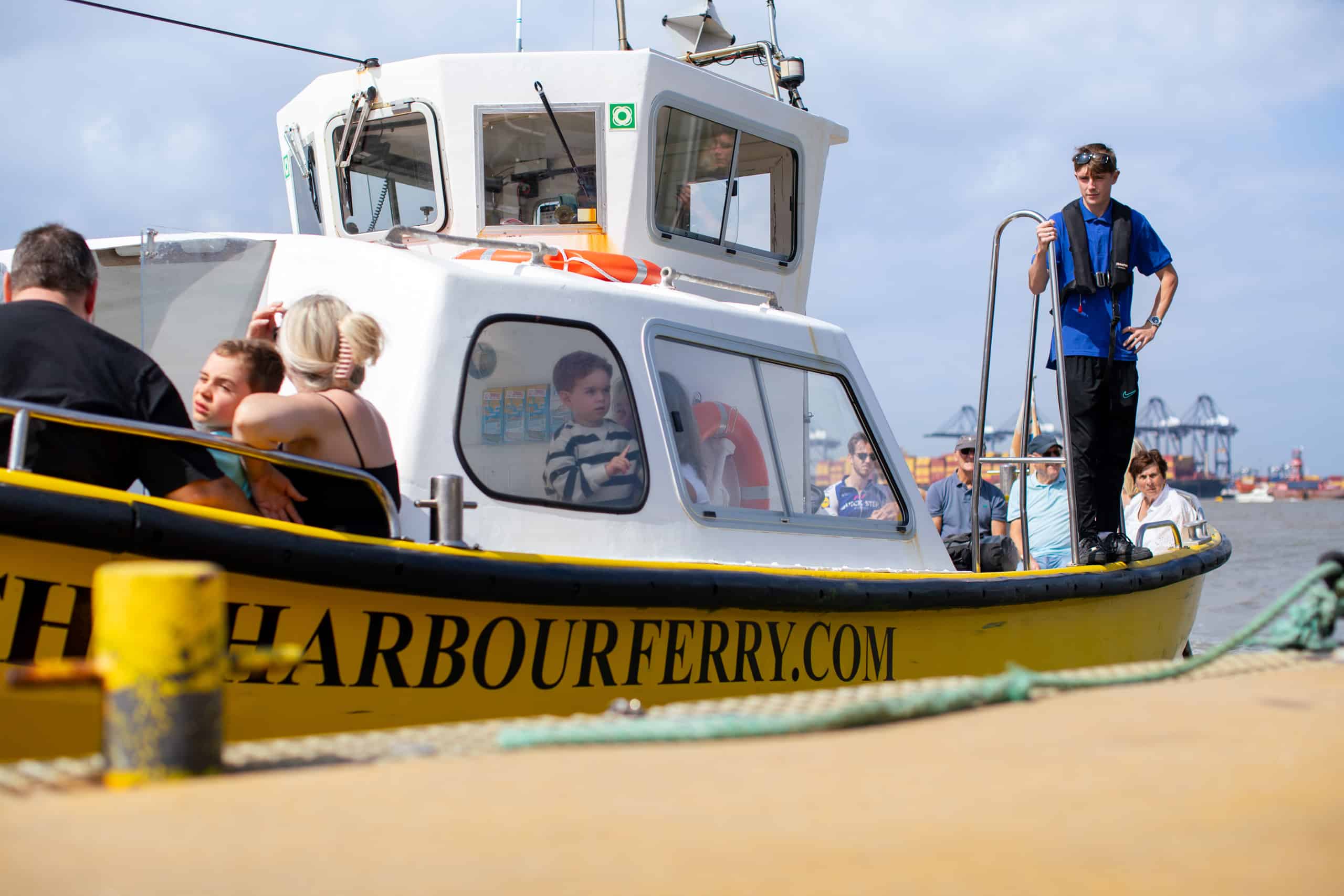 The Harbour Ferry, Harwich, Shotley, Felixstowe